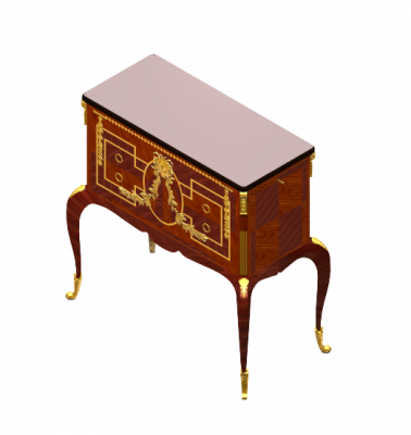 Modello 3dS Max per mobile per bevande antiche