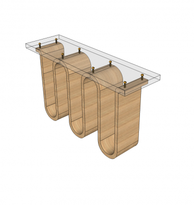 Table console