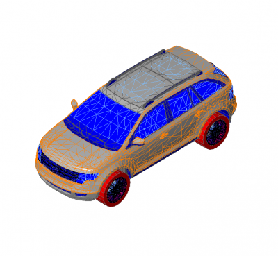 SUV Revit family