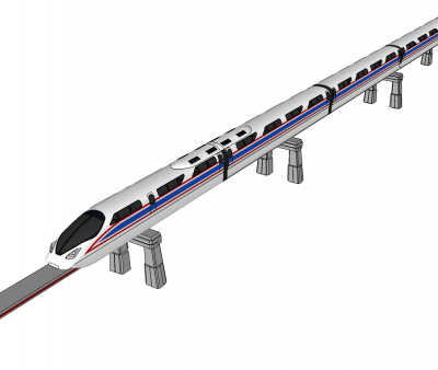 modèle sketchup Monorail