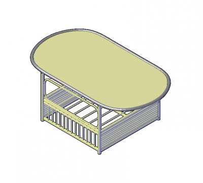 Table en rotin