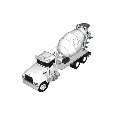 Bétonnière camion