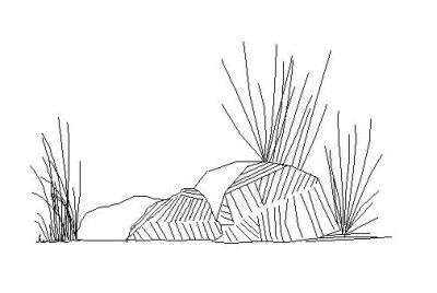 Rockery and Plants 02