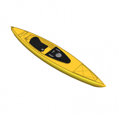 Kayak bloc sketchup