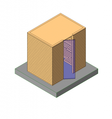 Sauna Revit model 