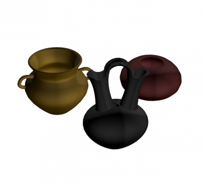 Vases 3DS Max model 