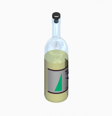 Bouteille de vin
