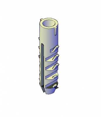 Wall plug  3D DWG model