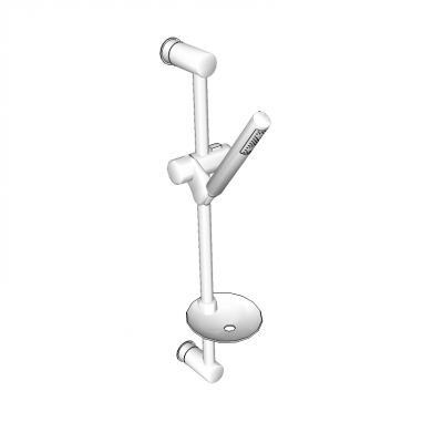 Deslizamiento de ducha modelo de SketchUp ferroviario