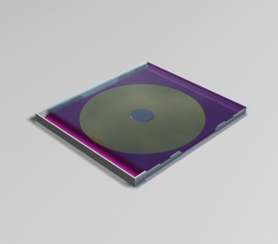 CD Case 3DS Max model