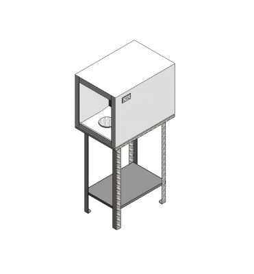Spray booth Revit model