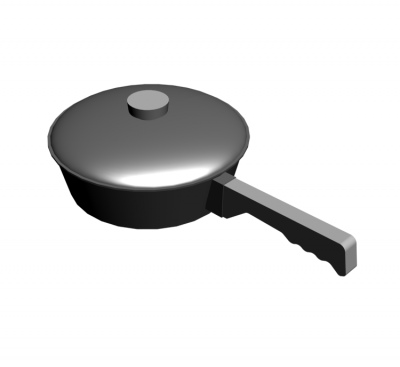 Saucepan 3DS Max model
