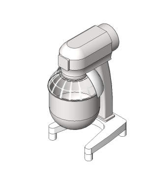 Misturador de cozinha revit modelo