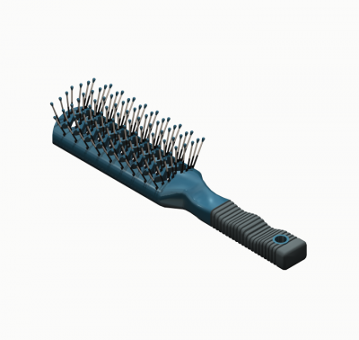 Modello di spazzola per capelli 3DS Max