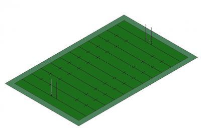 Sports field - NRL Revit Family