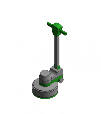 Polidor de pavimento modelo Revit