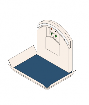 lift Plate-forme d'escalier famille Revit