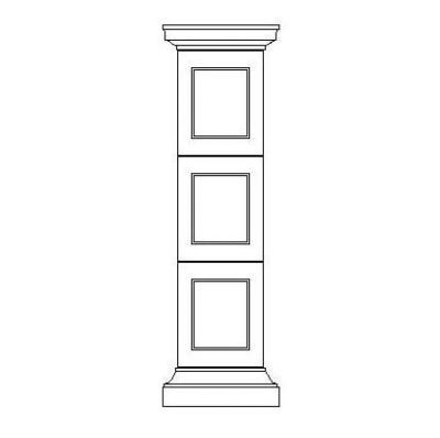 bloque de puerta de muelle de CAD