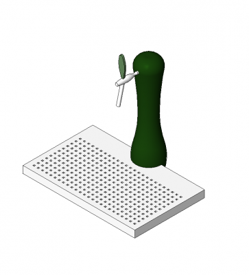 Beer tap Revit family