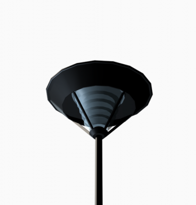 Luz de rua urbana