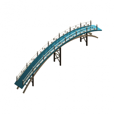 passerelle arquée