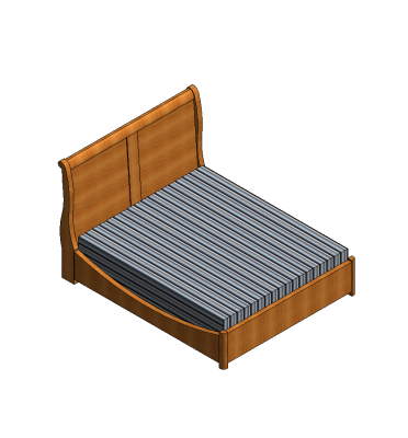 Família Revit de Sleigh Bed