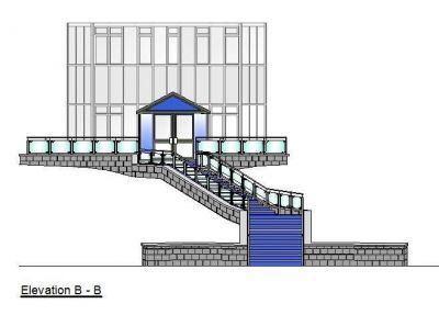 Entrée proposée étapes CAD dwg