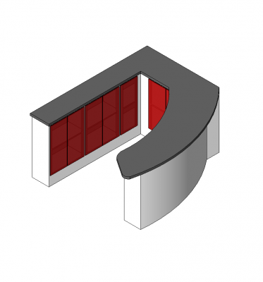 Gabinete do gabinete Revit family