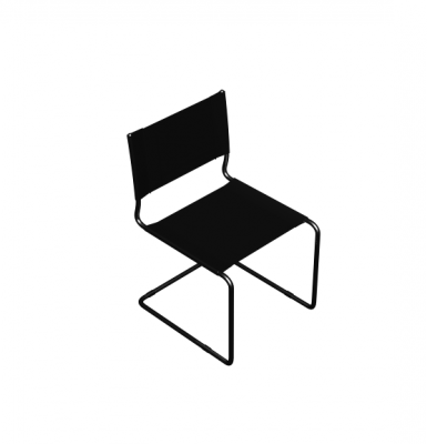 Cantilever chaise de bureau bloc 3D Max