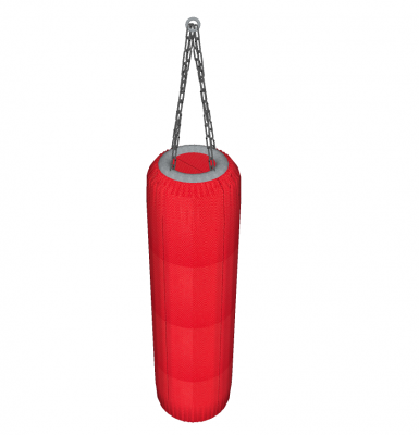 Punching bag Sketchup model 