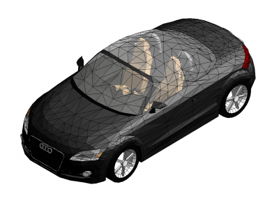 Audi TT Revit family 