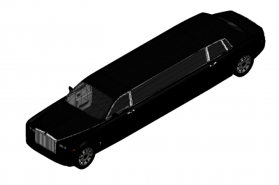 Rolls Royce limusina modelo Revit