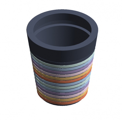 Modèle de bin bin Revit