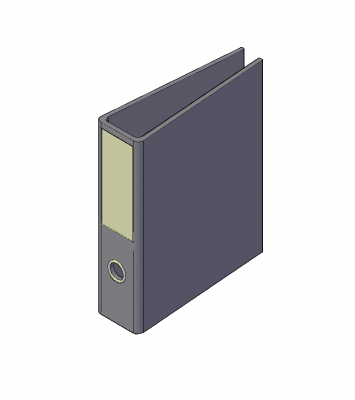 Binder 3d dwg