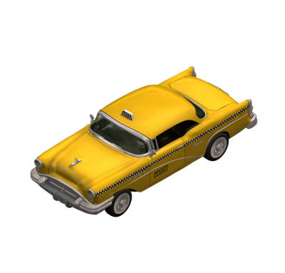 taxis Buick bloque 3d max