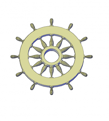 Boat helm dwg