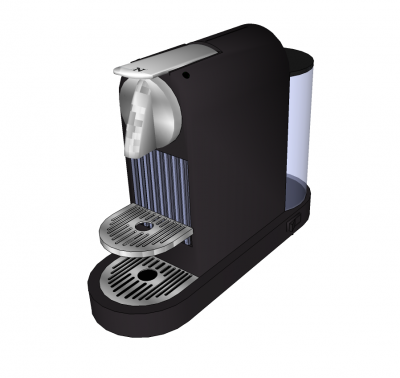 Máquina Nespresso Modelo Sketchup