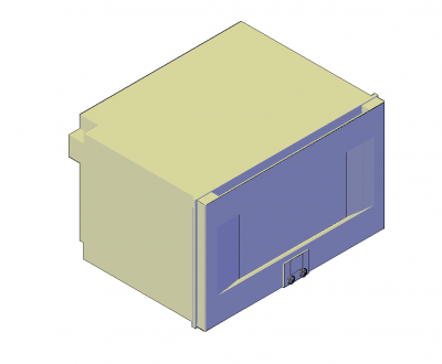 Steam oven 3D DWG