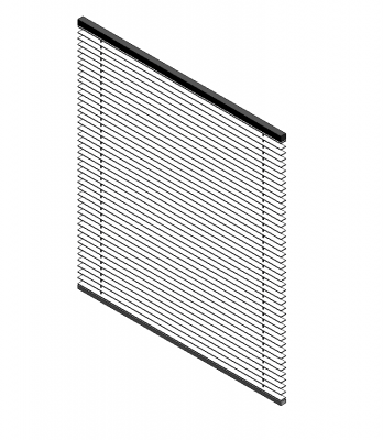 Venetian blinds Revit model 