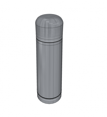 Bloco de vácuo modelo Sketchup