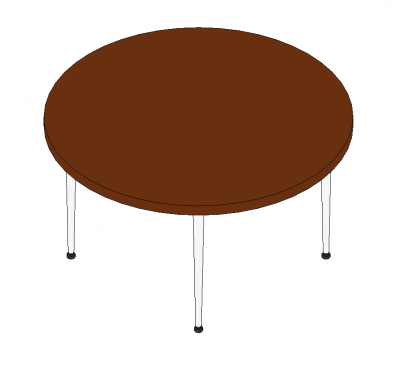 Table de café modèle Revit