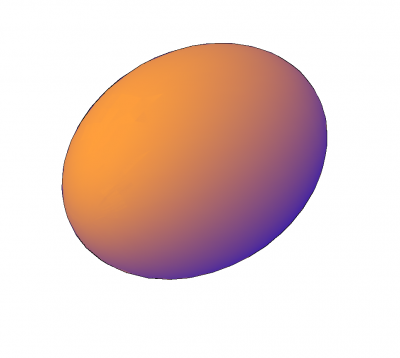 Egg 3D DWGモデル