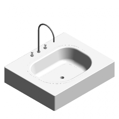 wash basin revit family
