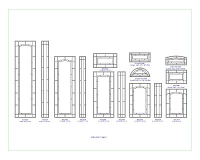 Free AutoCAD 2D Editable Drawings for Adelaide Design Details