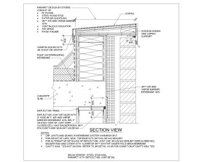 Free AutoCAD 2D Drawing for Wood Stud Wall Steel Column Connection-2