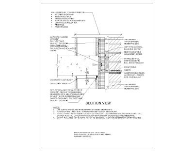 Free AutoCAD 2D Drawing for Brick Veneer Or Steel Or Wood Stud Wall Shelf Angle-2