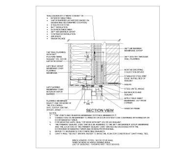 Free AutoCAD 2D Editable Drawings for Stud Wall Window Head with Angle Behind- 4