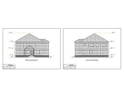 US Tinny House Wood Frame Detail Plan AA, CAD Block – DWG AutoCAD Editable Drawing (Free Download)