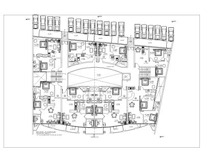 Free AutoCAD 2D editable Drawing of Apartments & Commercial Flats 2nd Floor Plan_6