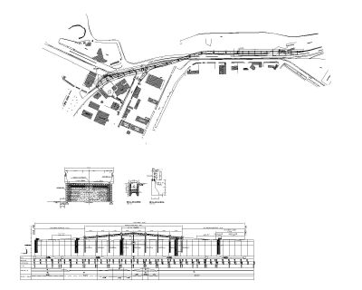 Free AutoCAD 2D Editable Drawings for Approach Road design